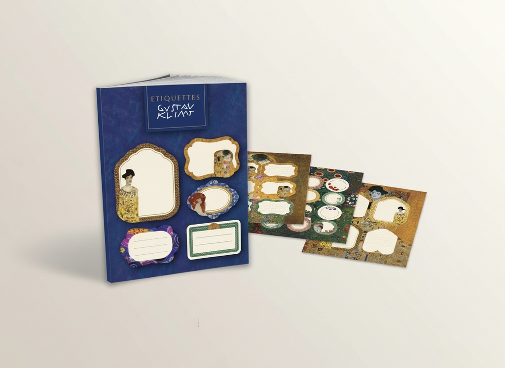Gustav Klimt Label Pad