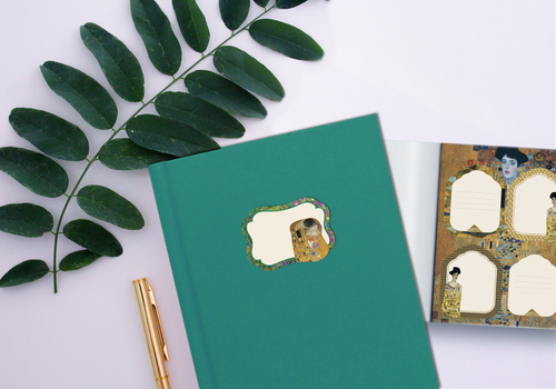 Gustav Klimt Label Pad