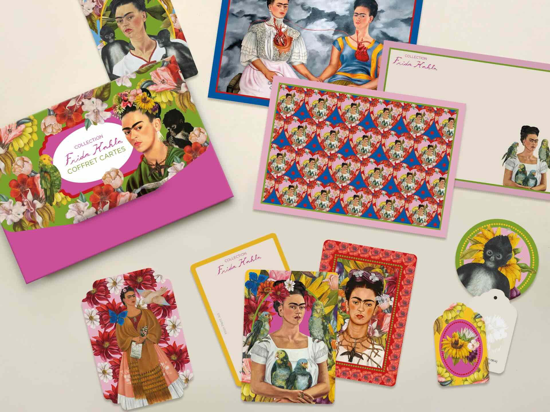 Coffret Cartes Frida Kahlo