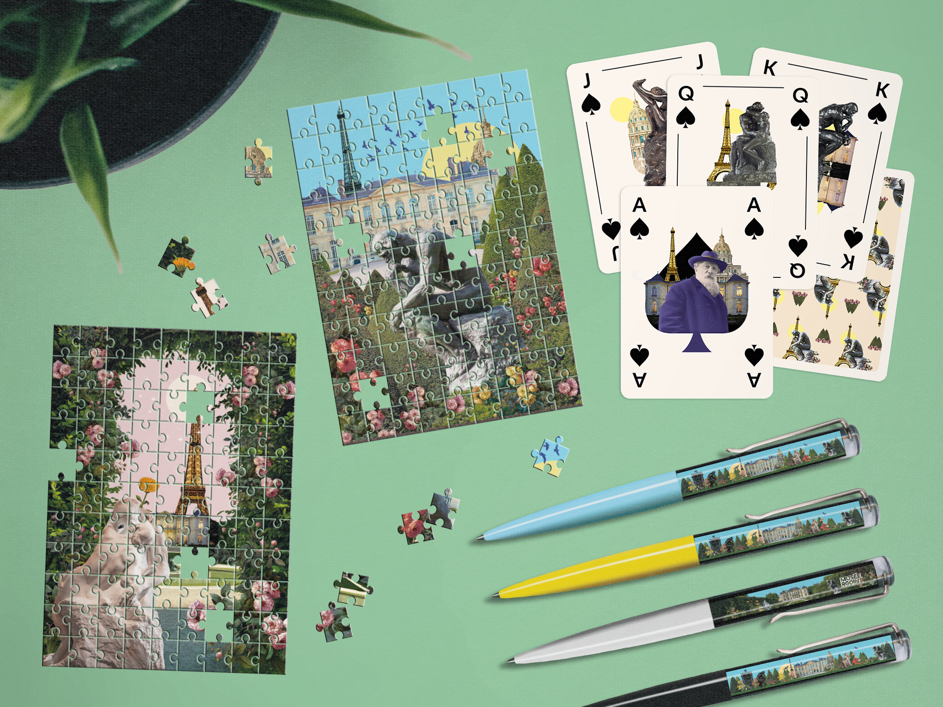 Collection jeux et papeterie