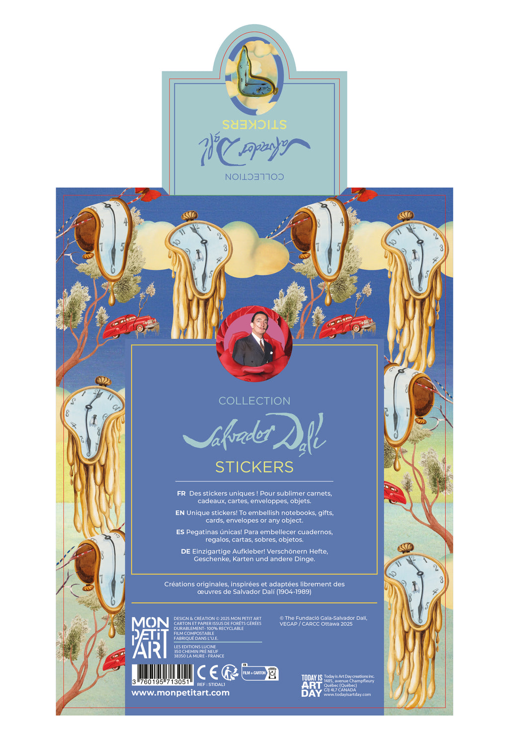 Claude Monet stickers 