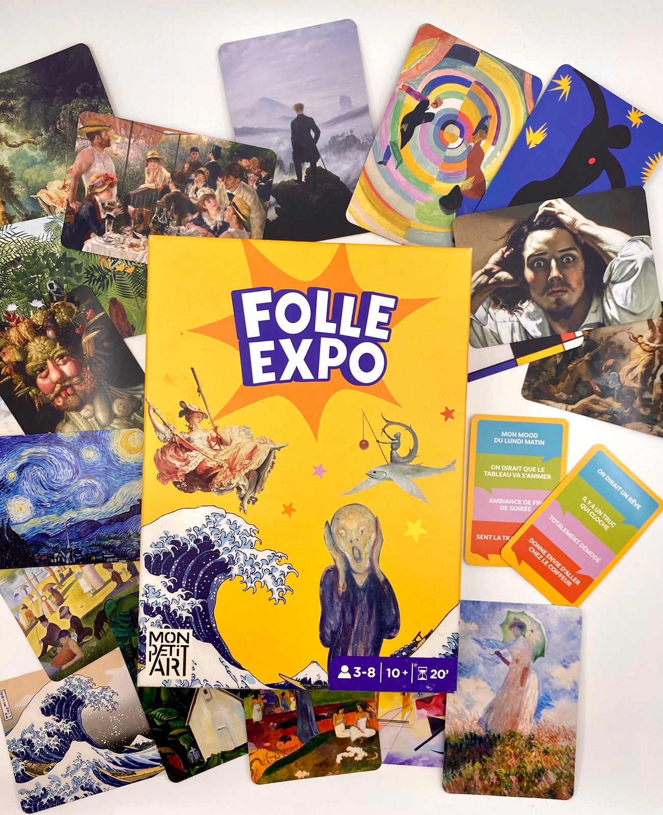Folle Expo - le Jeu d'ambiance sur l'art complètement décalé ! – monpetitart, image size:1302x1600