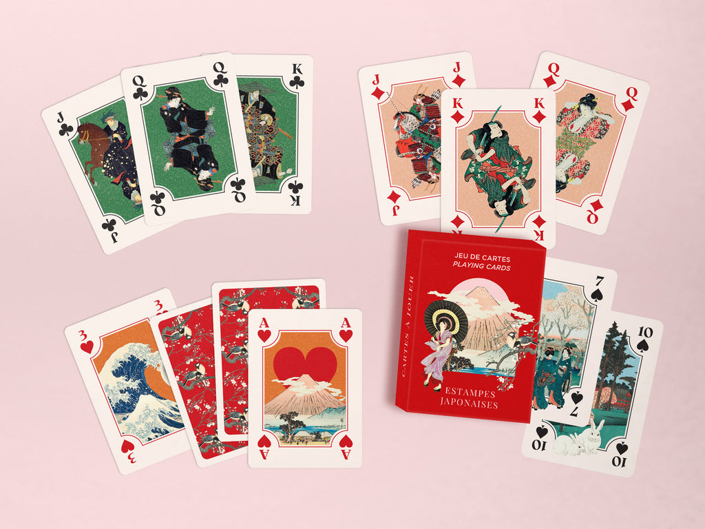 Jeu de Cartes "Estampes Japonaises"