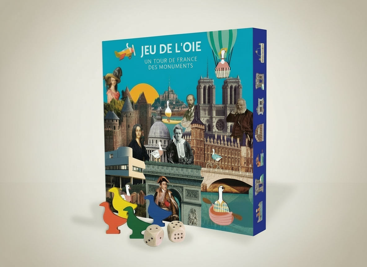 Jeu de l'oie CMN "Un Tour de France des Monuments"