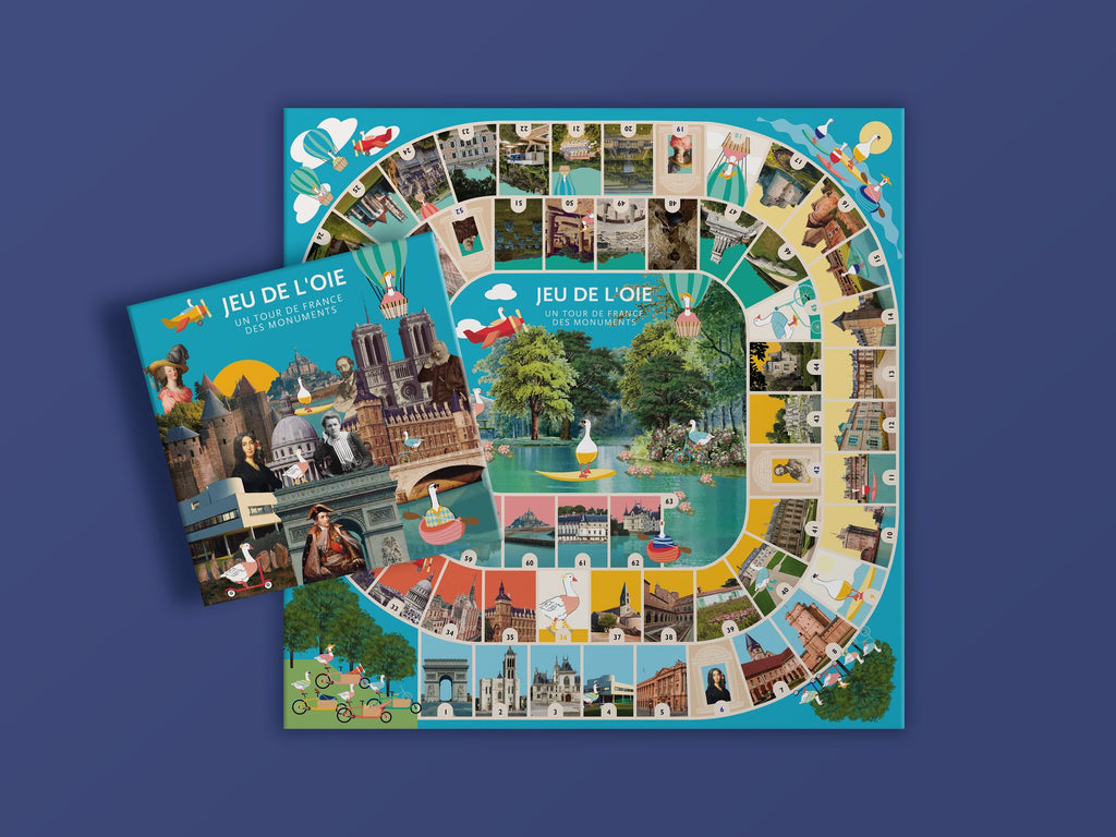 Jeu de l'oie CMN "Un Tour de France des Monuments"