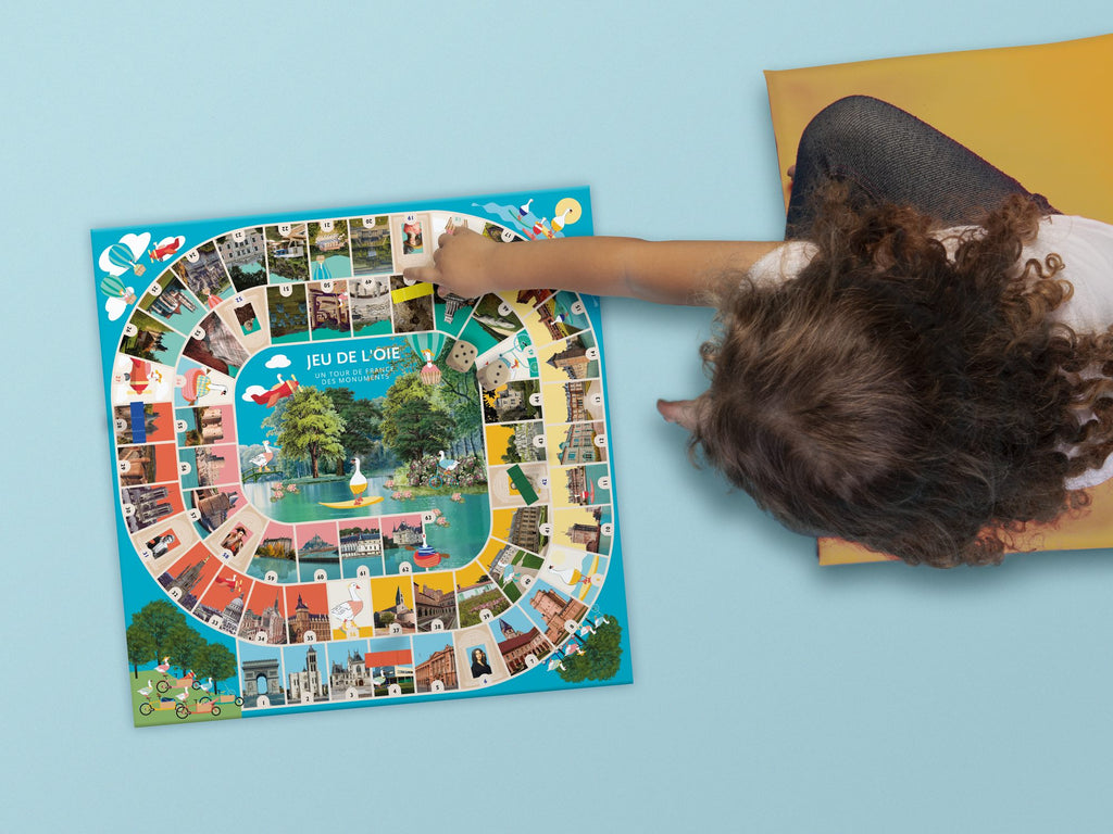 Jeu de l'oie CMN "Un Tour de France des Monuments"