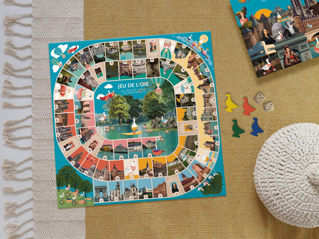 Jeu de l'oie CMN "Un Tour de France des Monuments"