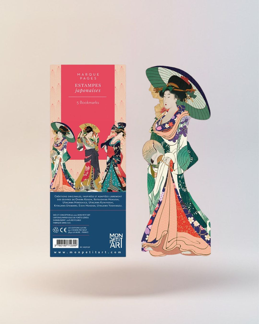 Marque-pages Collector- Estampes Japonaises