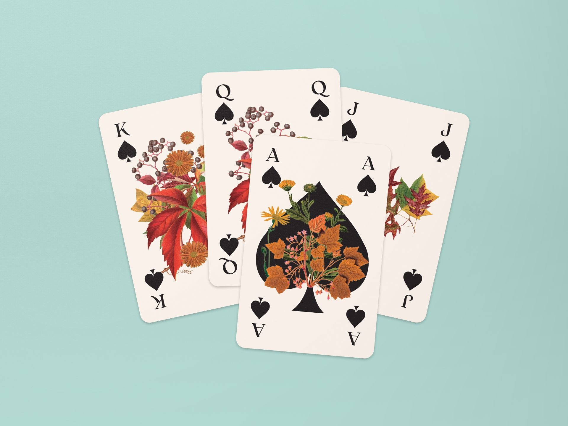 Mini Jeu de Cartes - Botanical Art