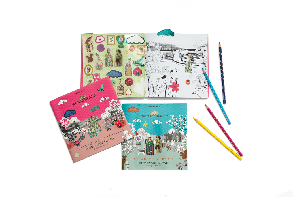 Collection Jeux et Papeterie pour le Château de Versailles
