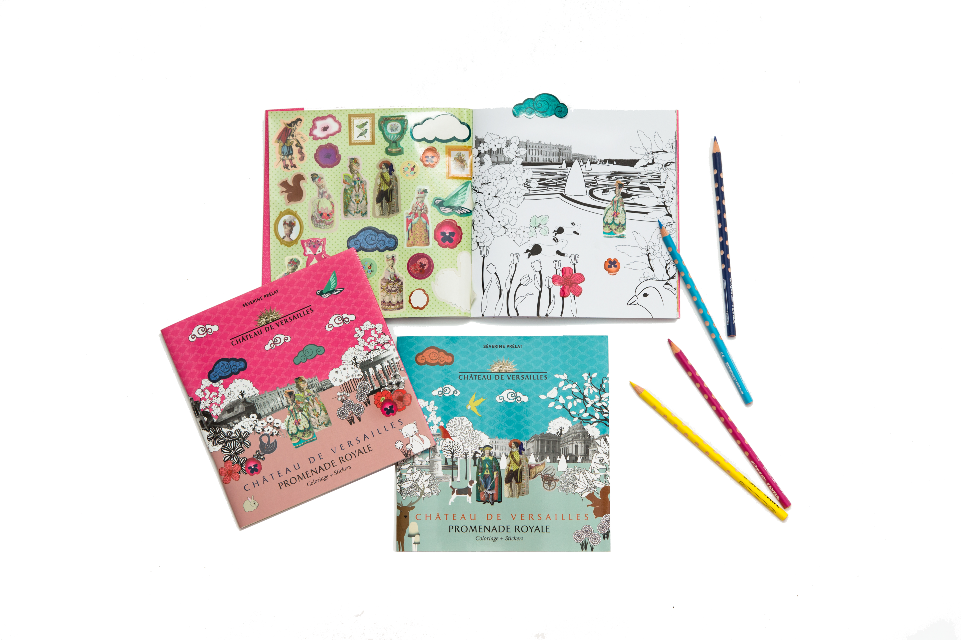Collection Jeux et Papeterie pour le Château de Versailles
