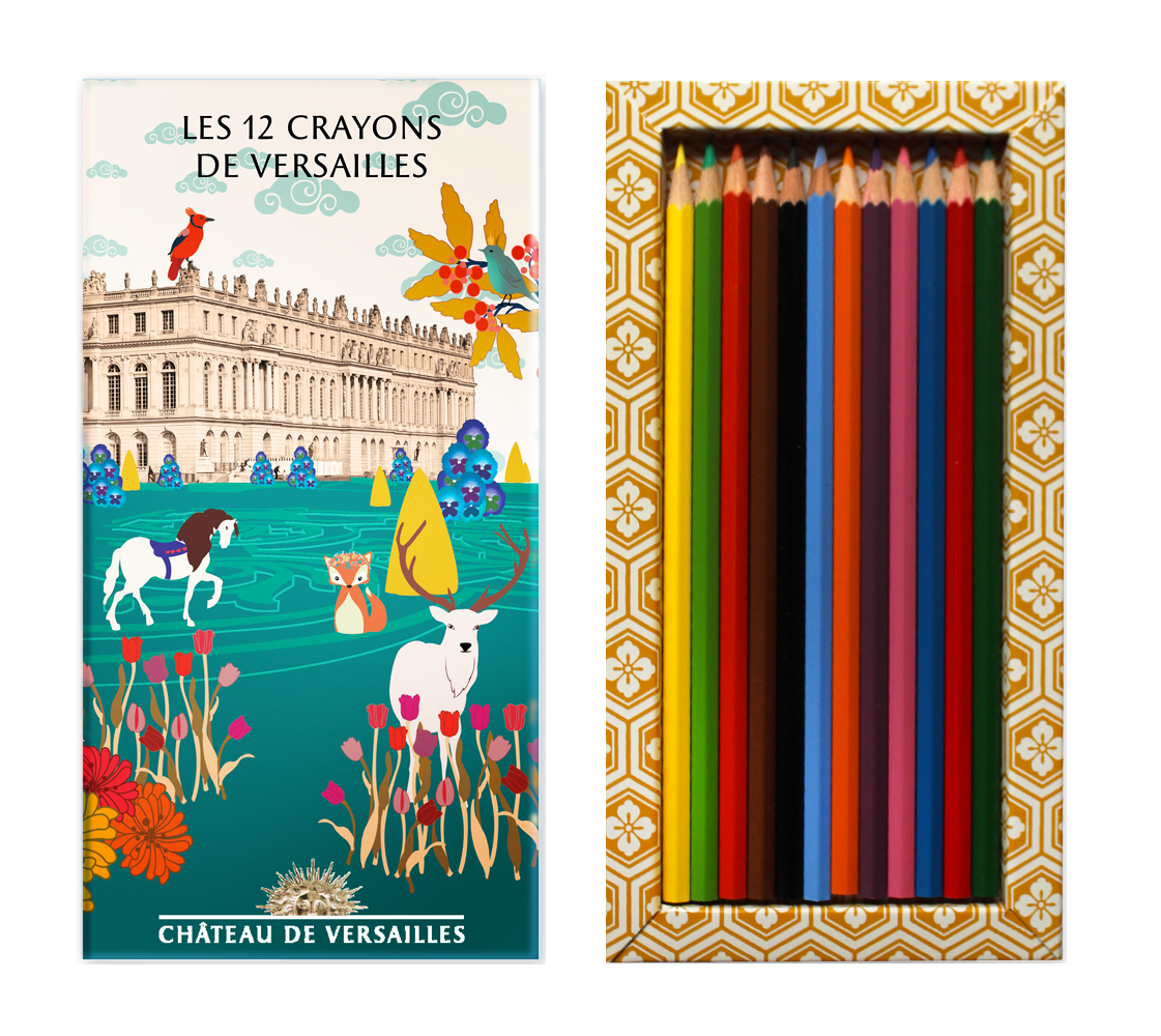 Collection Jeux et Papeterie pour le Château de Versailles