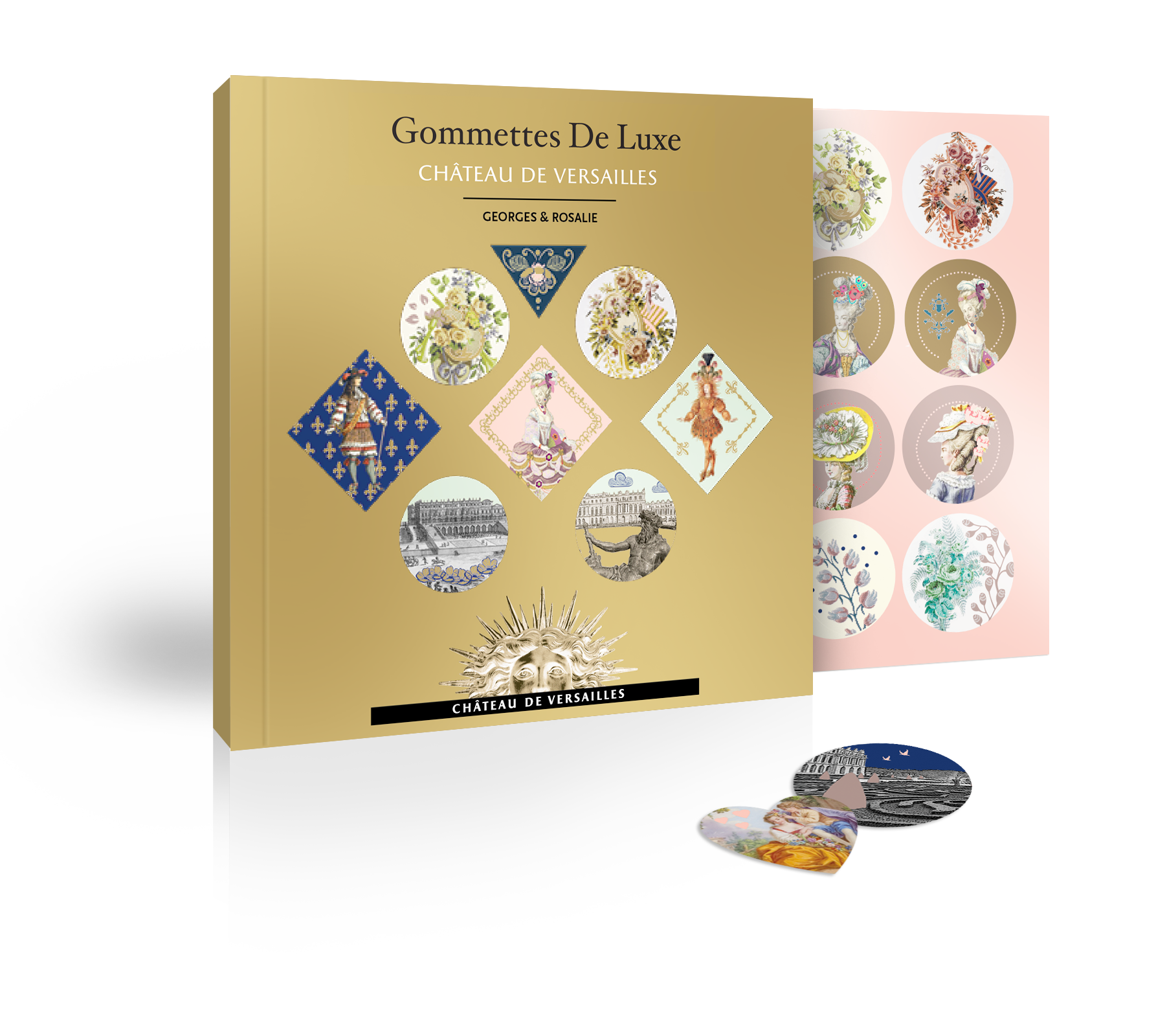 Collection Jeux et Papeterie pour le Château de Versailles