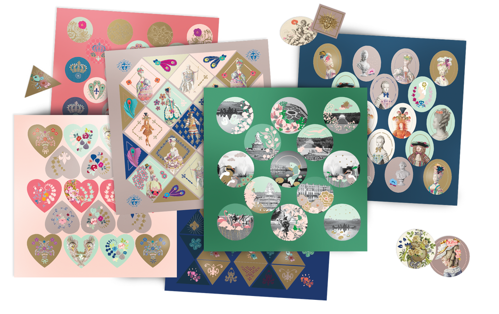 Collection Jeux et Papeterie pour le Château de Versailles