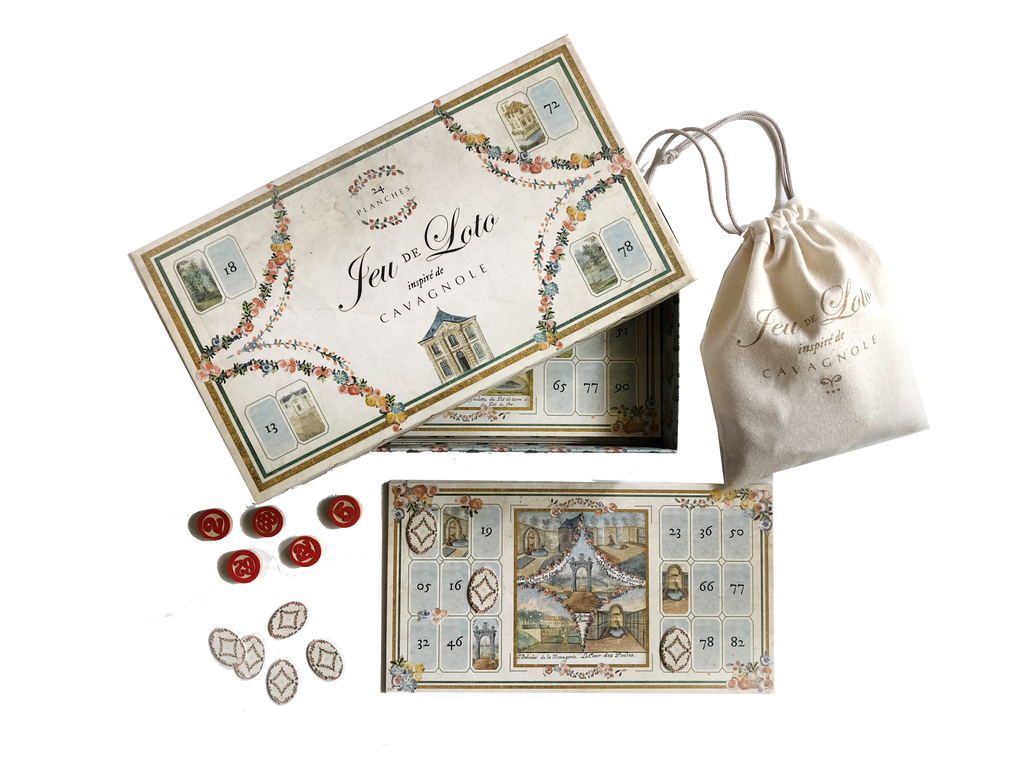 Collection Jeux et Papeterie pour le Château de Versailles