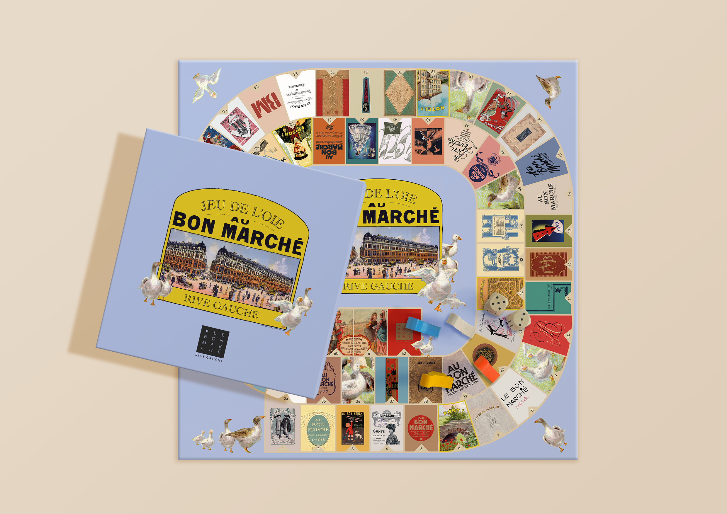Collection Jeux et Déco pour Le Bon Marché