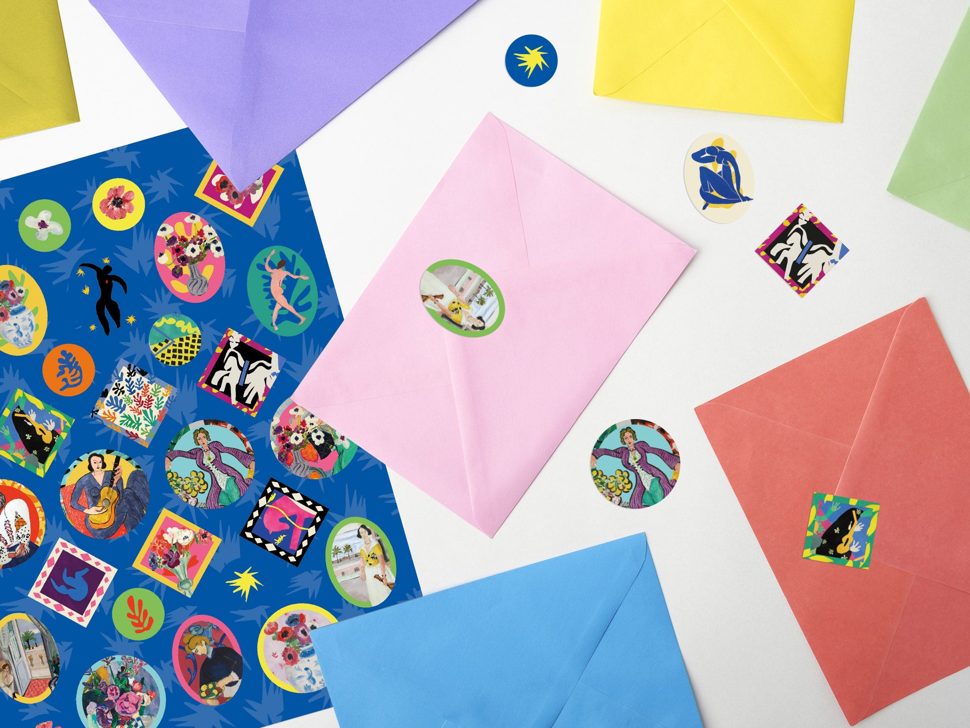 Claude Monet stickers 