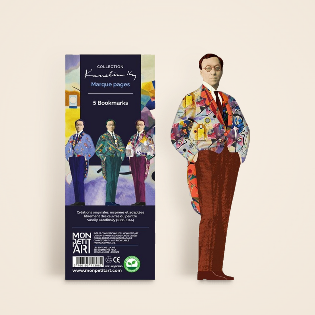 Marque-pages Kandinsky par Mon Petit Art
