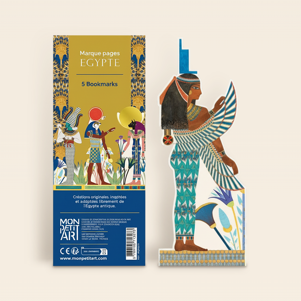 Marque-pages Égypte antique par Mon Petit Art