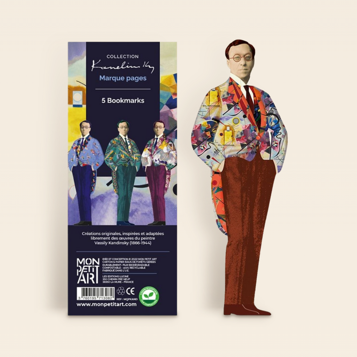 Marque-pages Kandinsky par Mon Petit Art