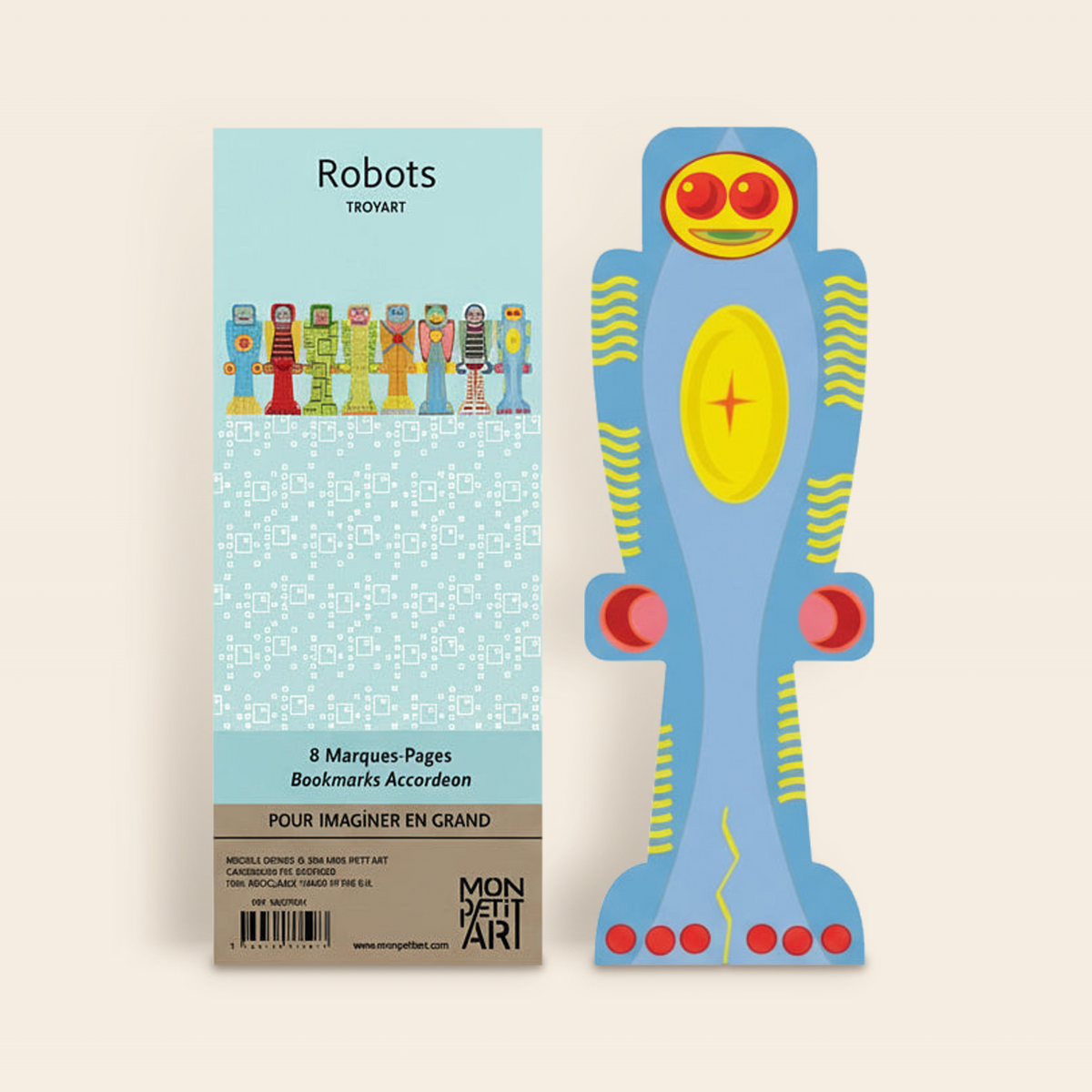 Marque-pages Robots par Mon Petit Art