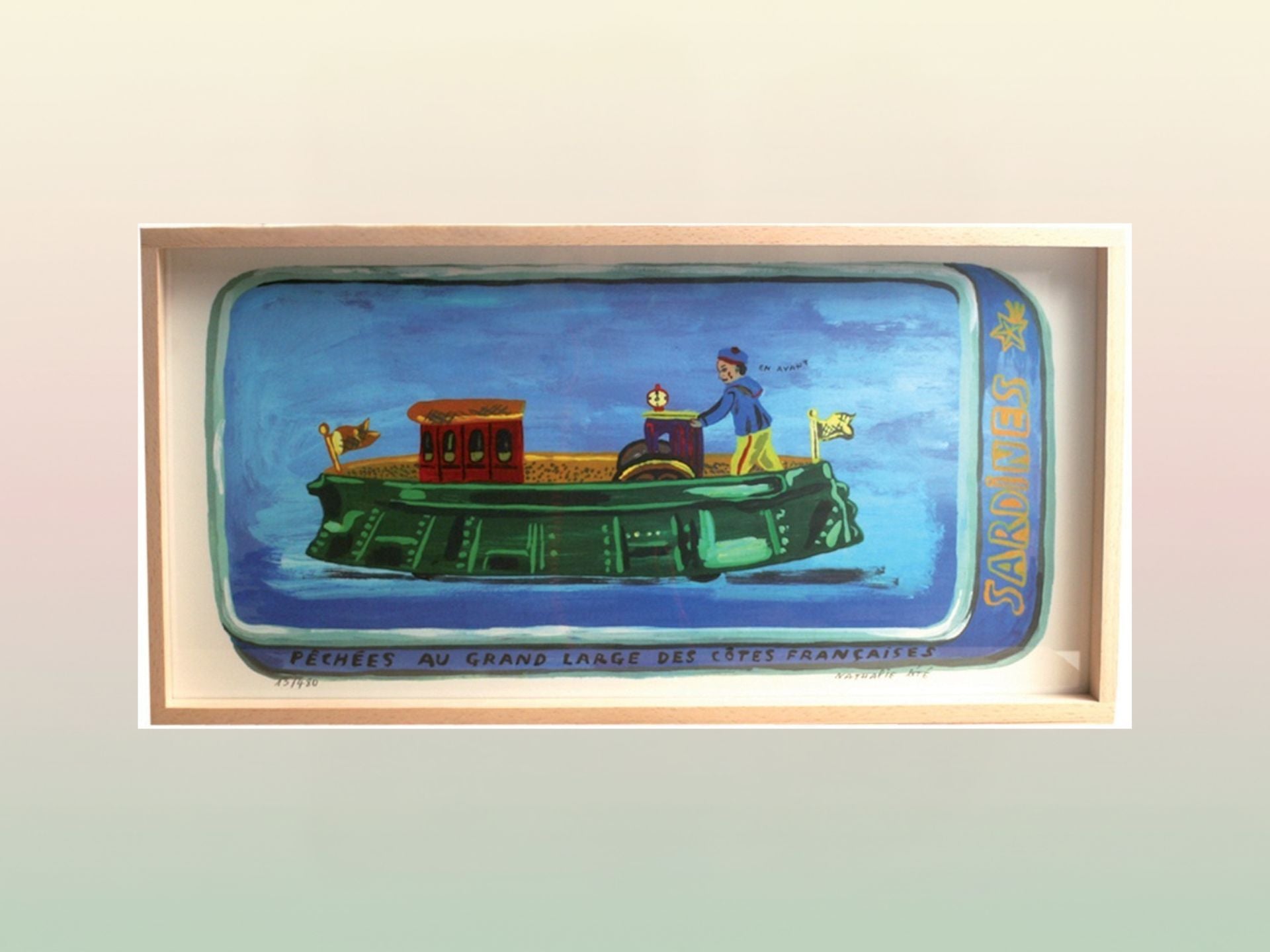 Tableaux en série limitée - La boîte à sardines
