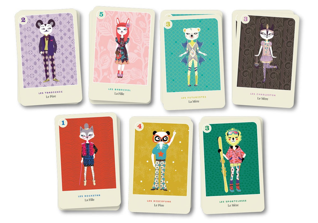 JEU DE 7 FAMILLES - Les Styles