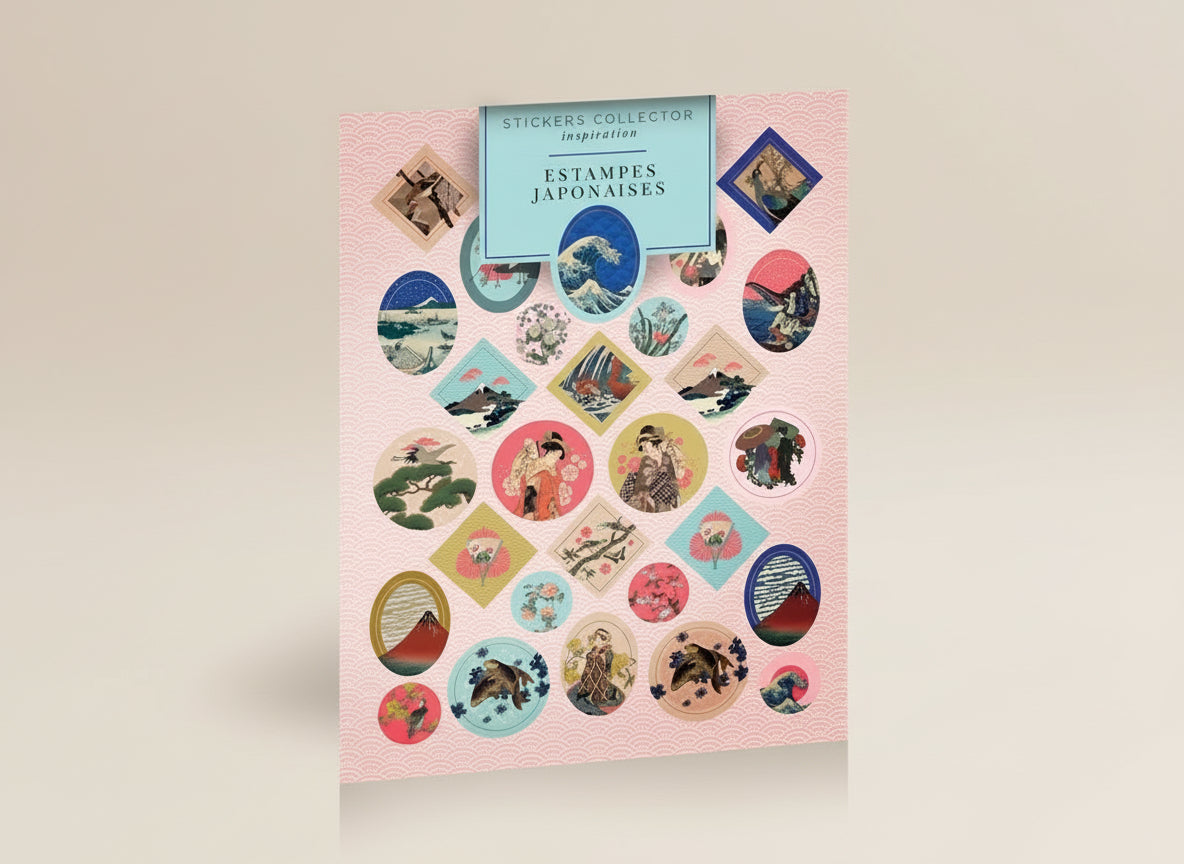 Stickers Collector - Estampes japonaises