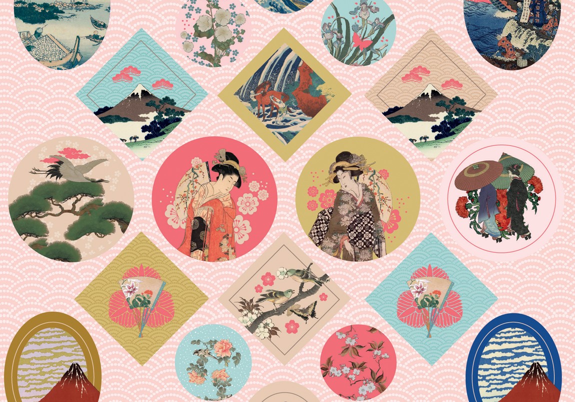 Stickers Collector - Estampes japonaises