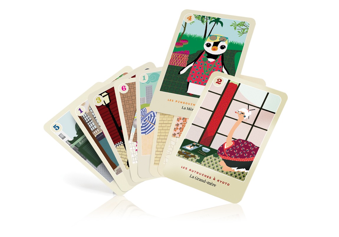 JEU DE 7 FAMILLES - Les Touristes