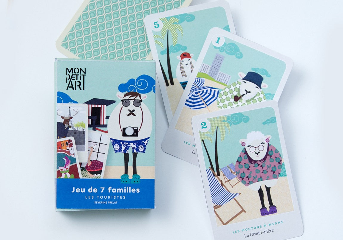 HAPPY FAMILIES CARD GAME - Tourists