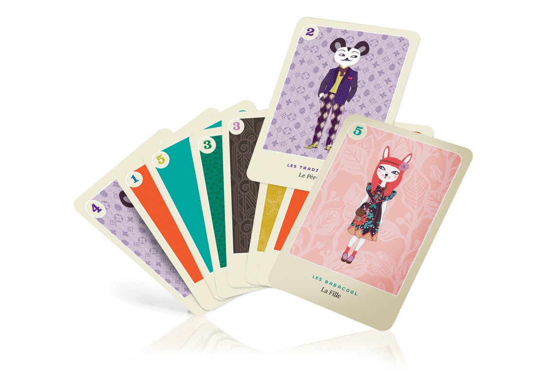 JEU DE CARTES de 7 familles Pays EUR 0,50 - FR JEU DE CARTES de 7 familles Pays EUR 0,50 - FR
