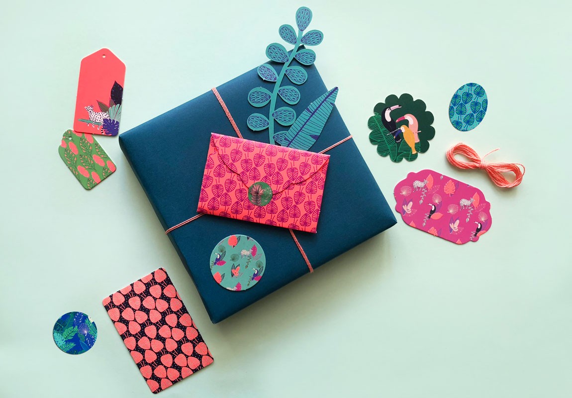 Coffret de papeterie - Exotic Feelings