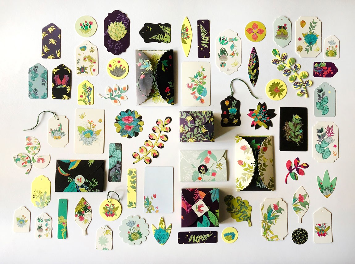 Coffret de papeterie - Mysterious Nature