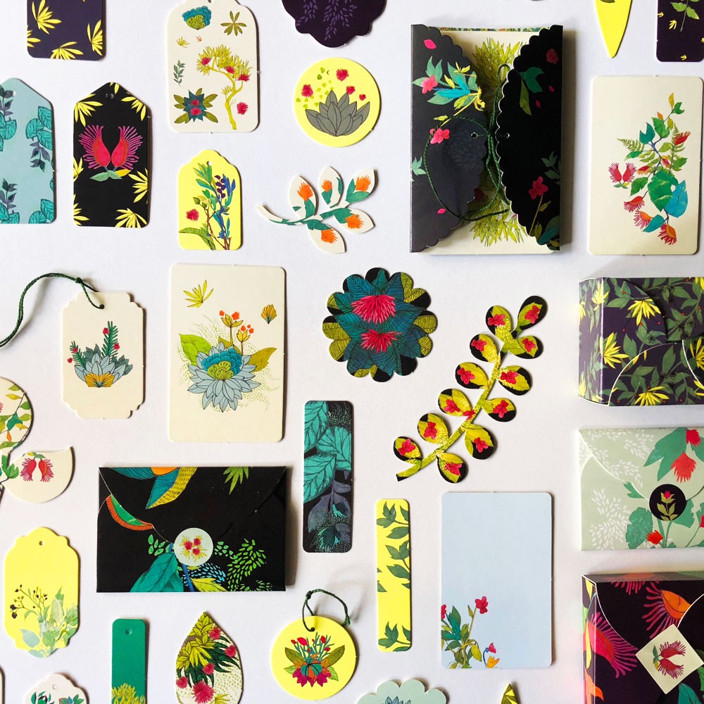 Coffret de papeterie - Mysterious Nature