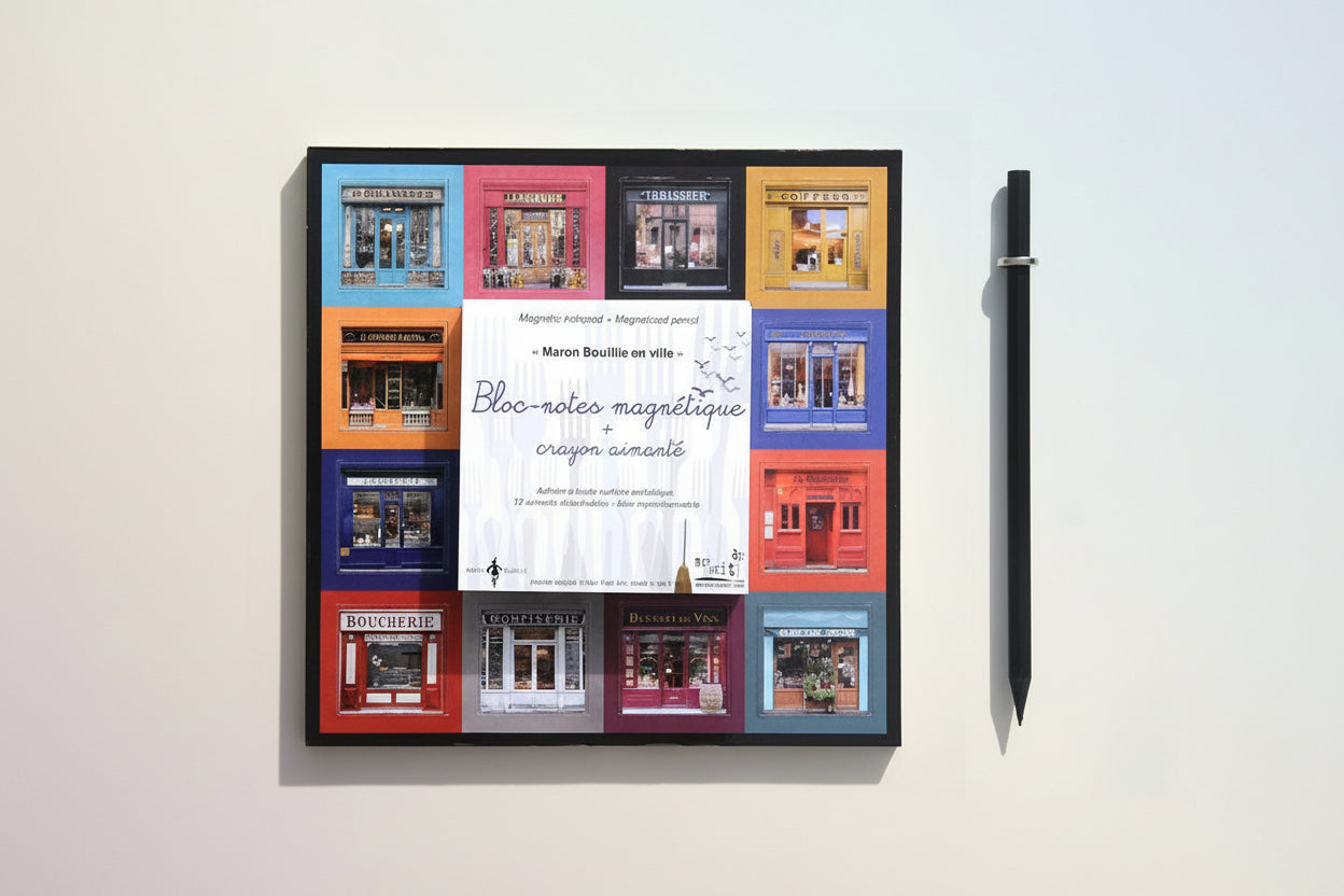 Bloc-notes magnétique - En ville