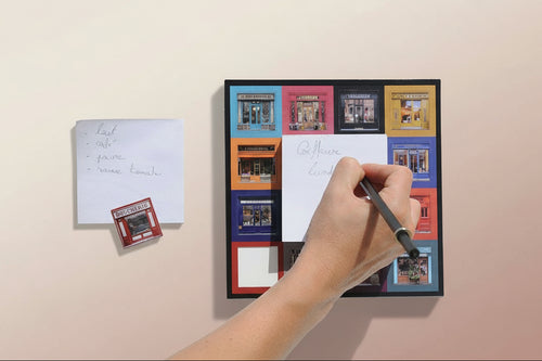 Magnetic notepad - In the city