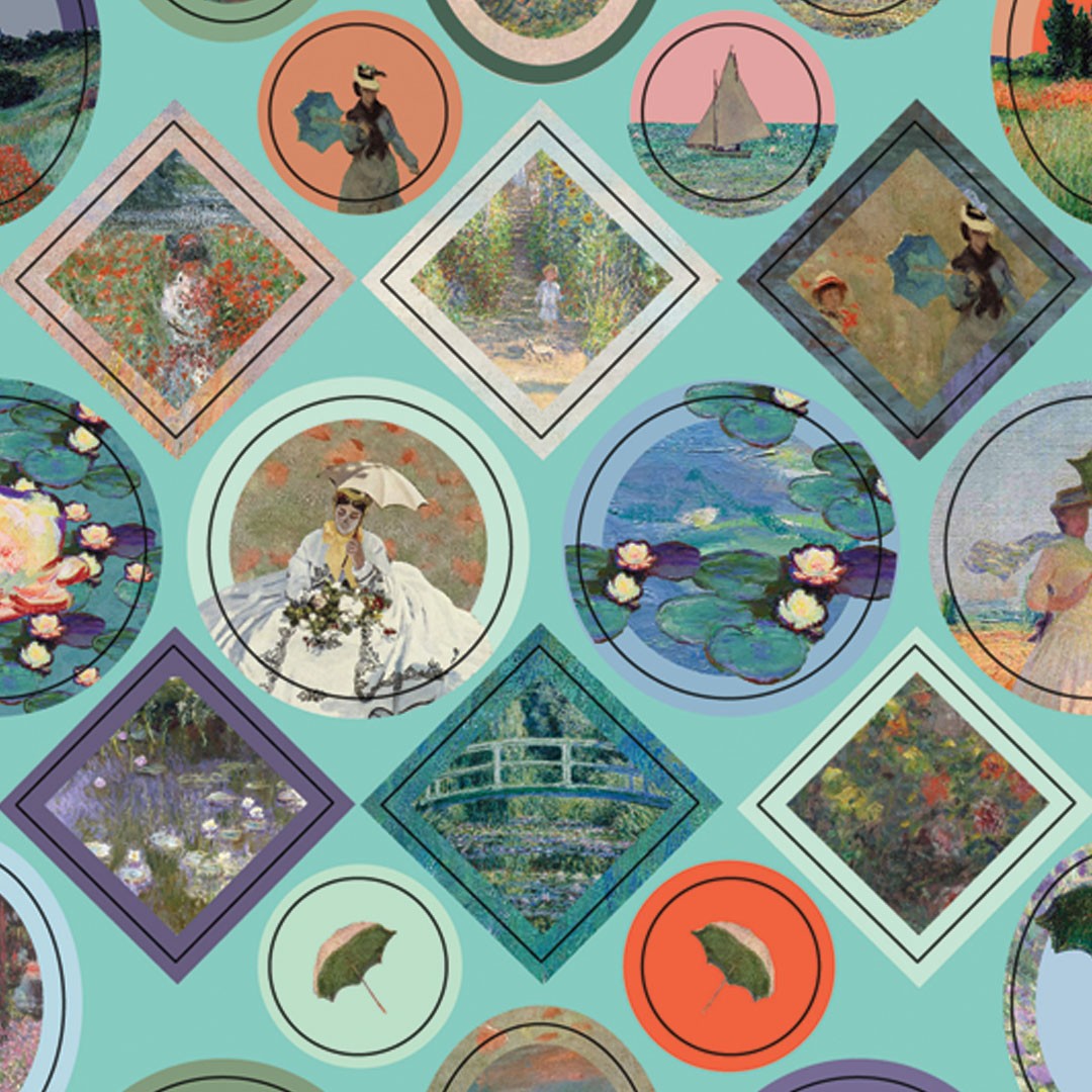 Stickers Claude Monet