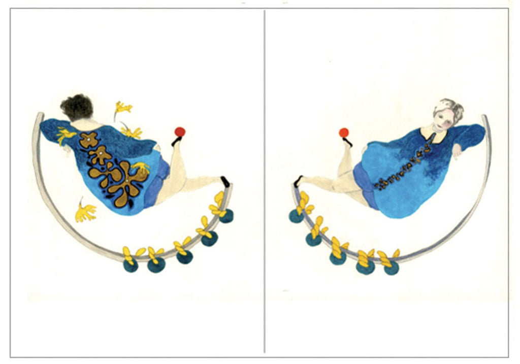 Set de 5 cartes doubles- "Féeries"