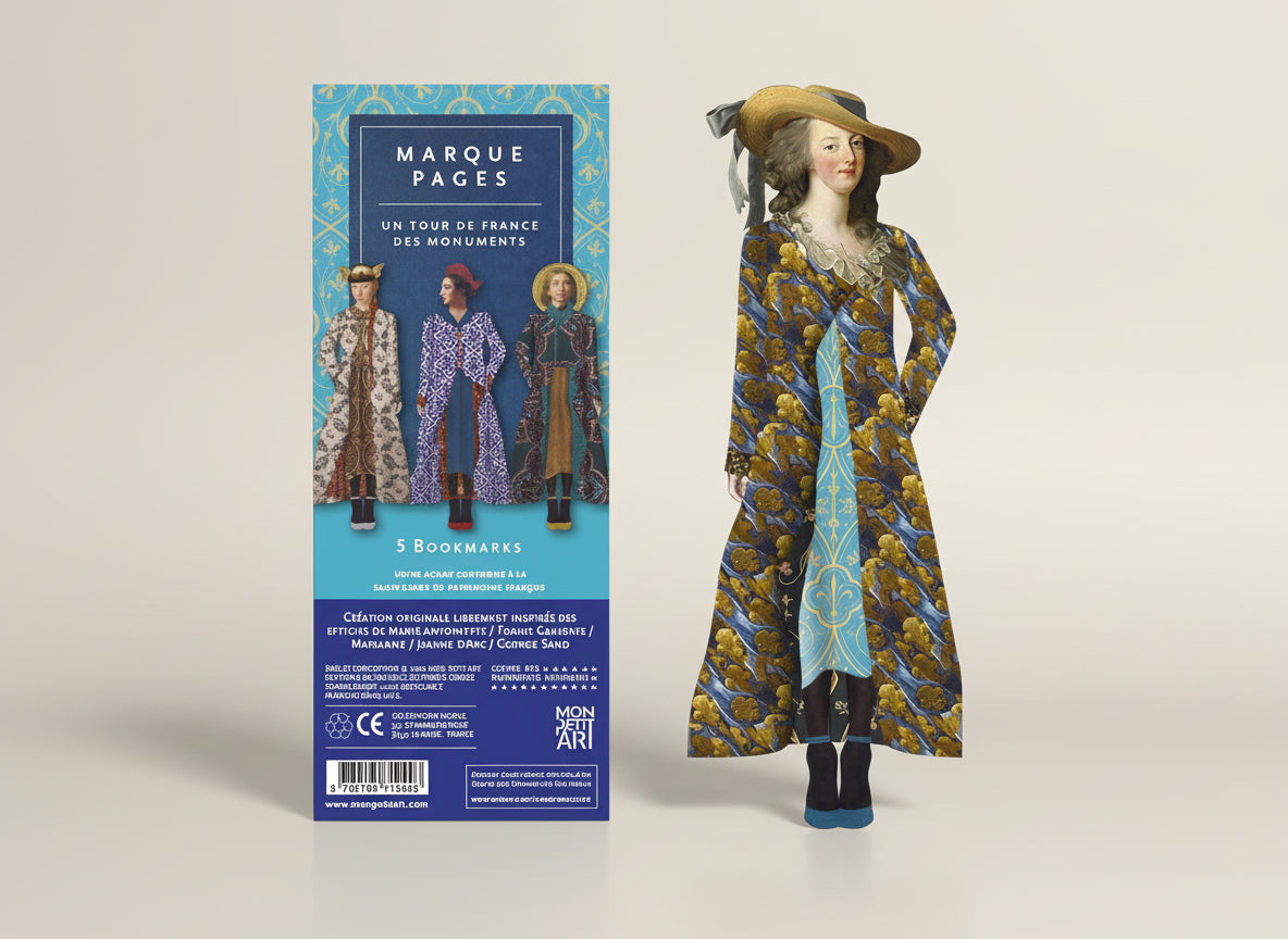 Marque-pages Femmes "un Tour de France des monuments"