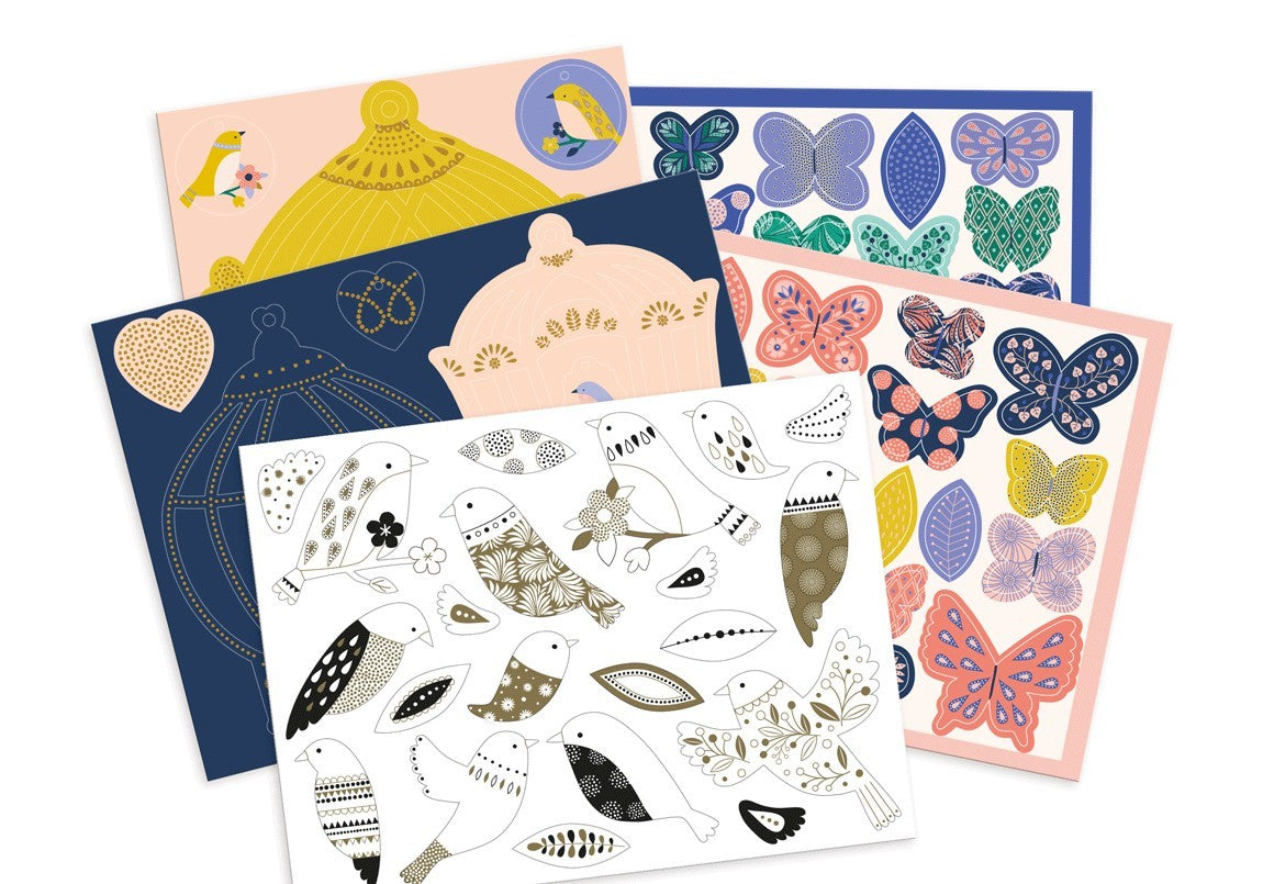 Coffret Créatif DIY - Mobile "Bird House by Mini Labo"