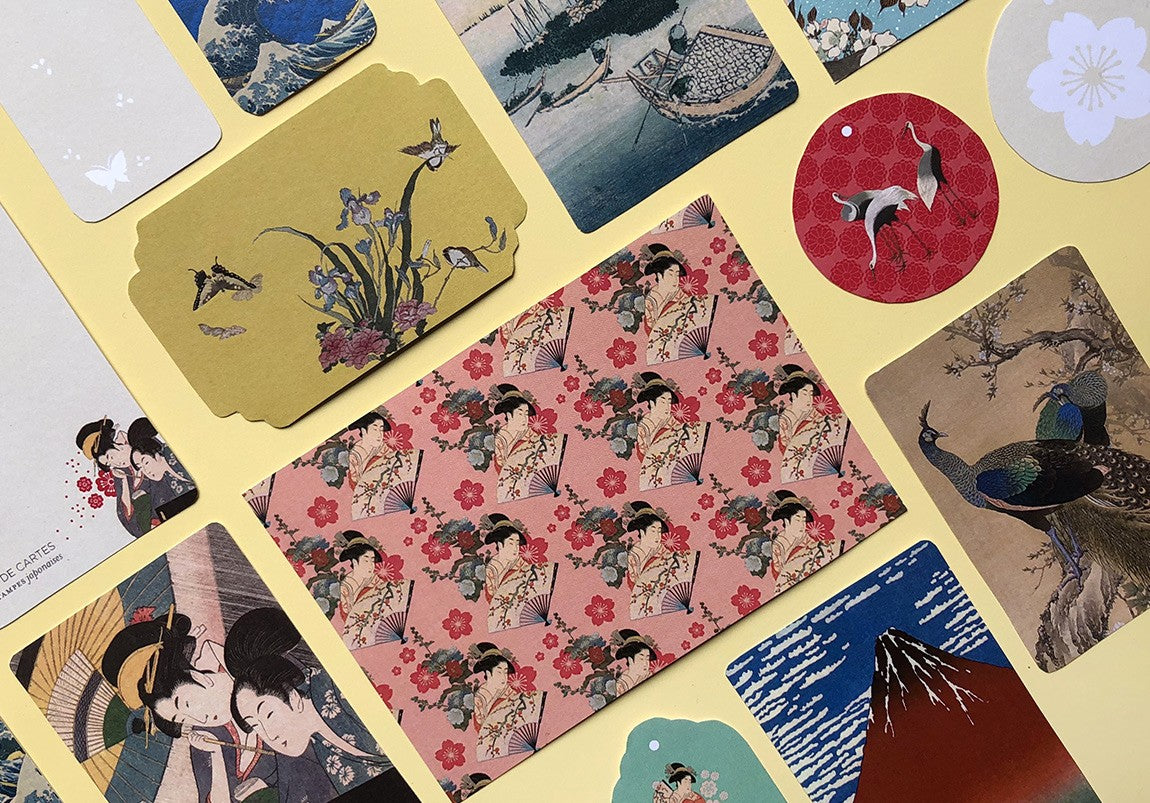 Coffret Cartes - Estampes japonaises