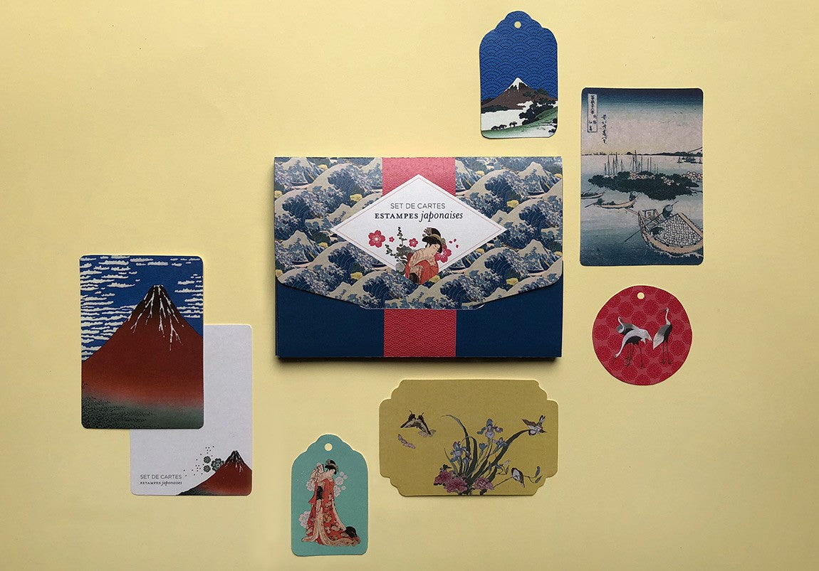 Set de Cartes - Estampes japonaises
