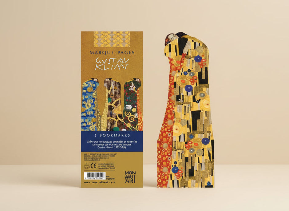 Marque-pages Klimt, Le Baiser
