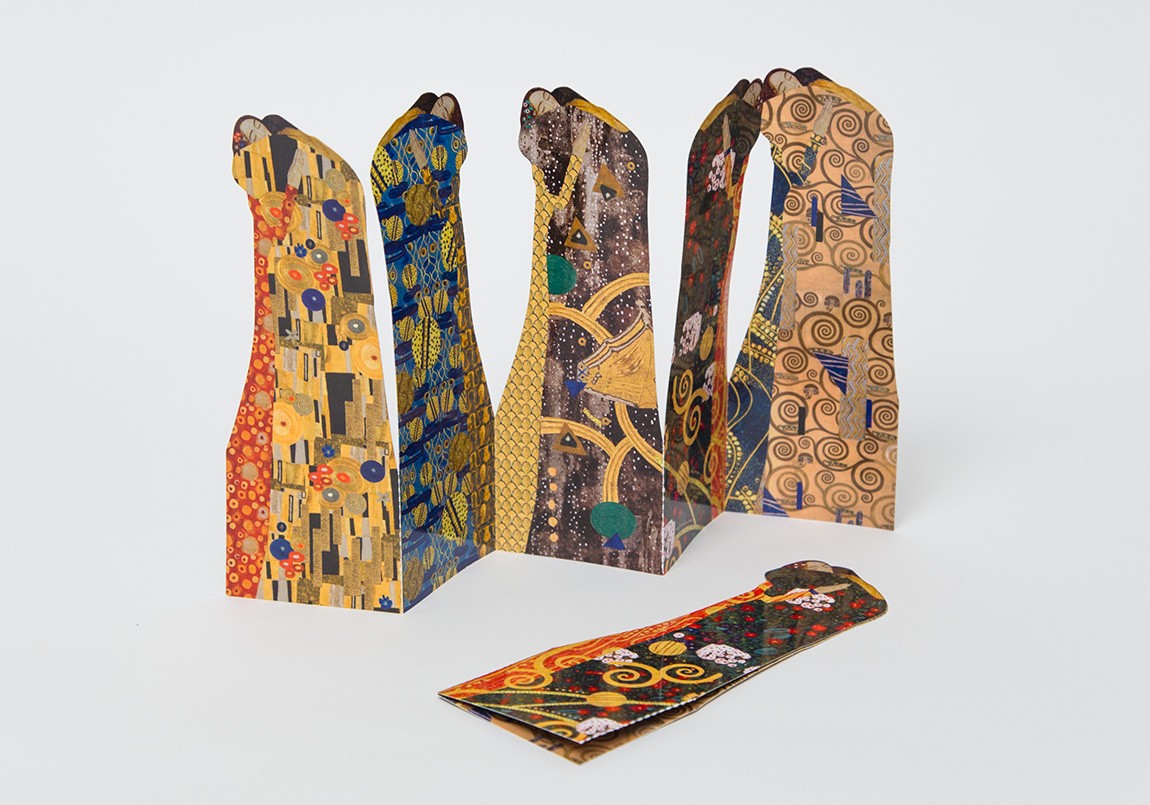 Marque-pages Klimt, Le Baiser