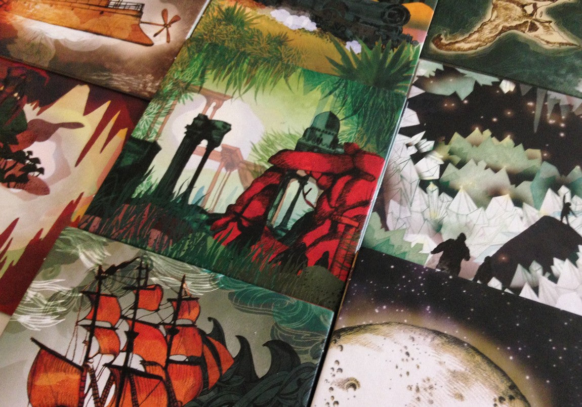 MEMO GÉANT - Les voyages de Jules Verne