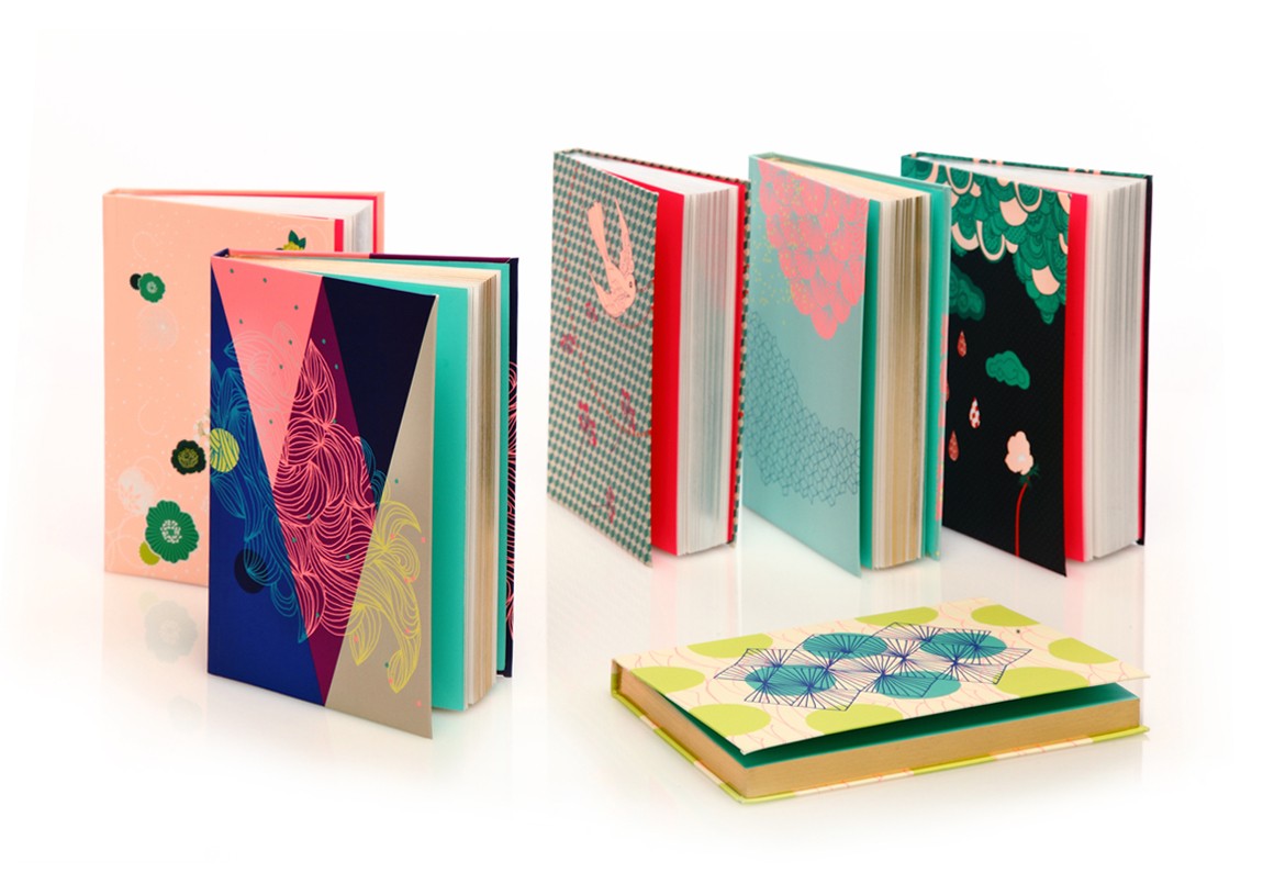 Carnet De luxe - Fleurs roses