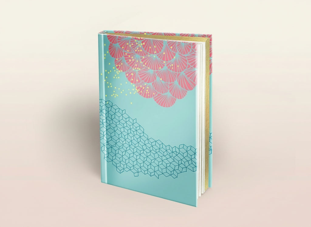 Carnet De luxe - Rose & Ciel