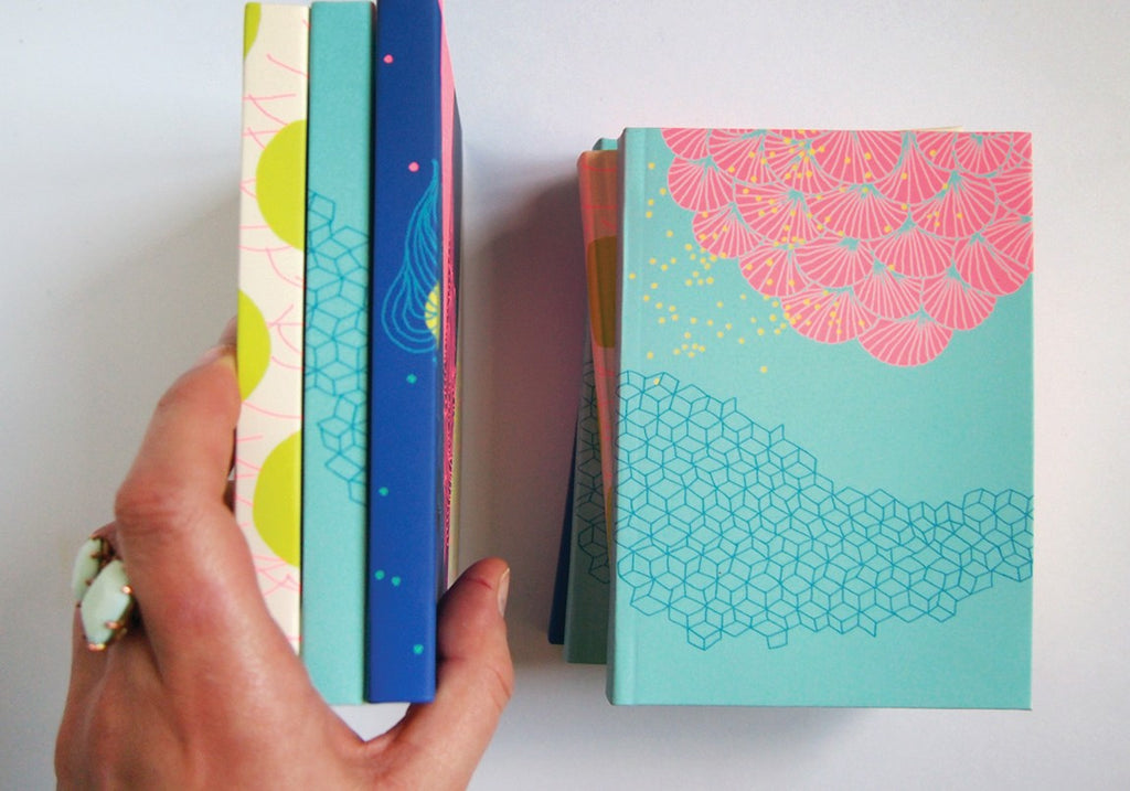 Carnet De luxe - Rose & Ciel