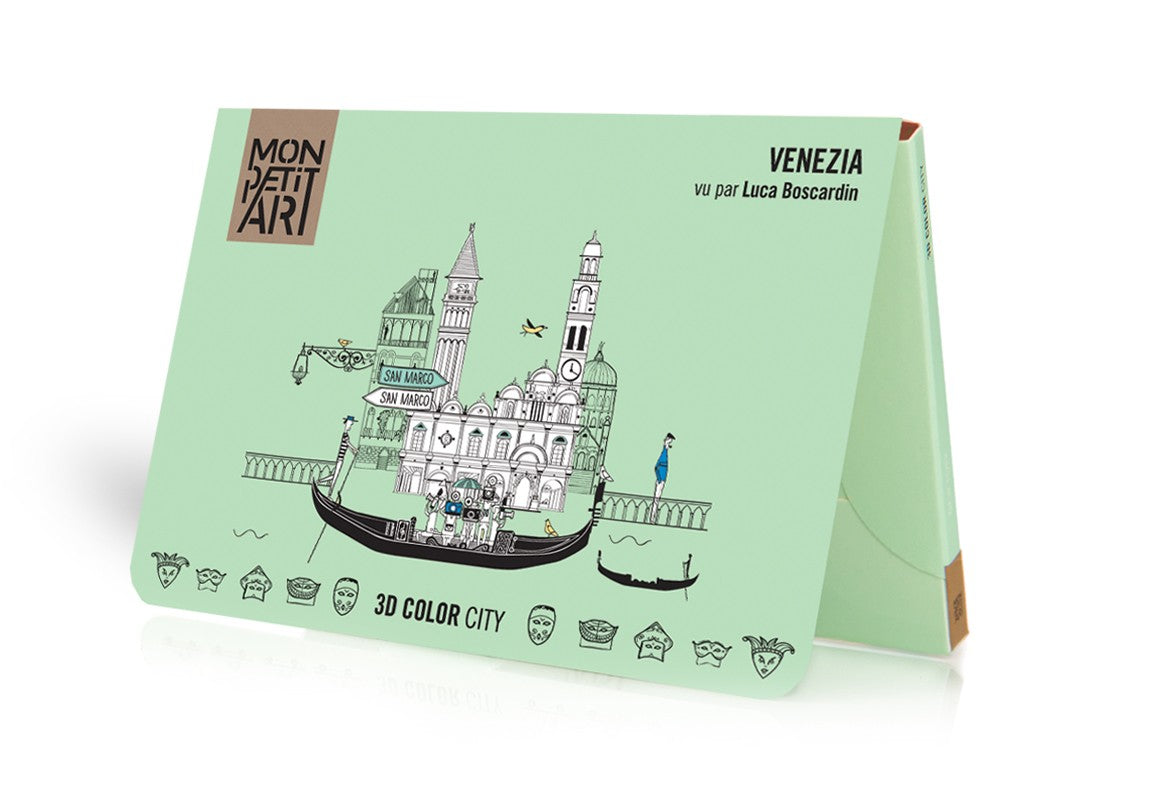 Venise à colorier - 3D Color City